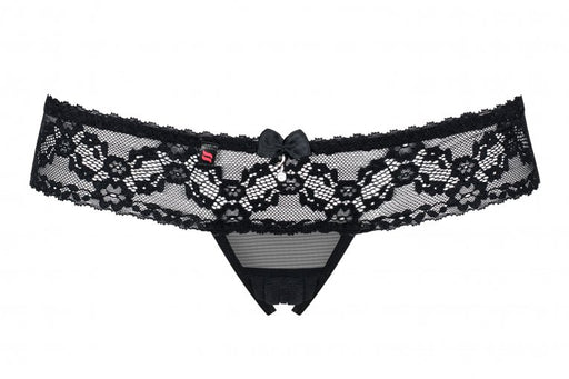 EAN 5901688217214 - Obsessive 837-THC-1 L/XL calzoncillos Tanga de hilo Negro imagen 1