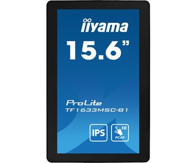EAN 4948570122530 - iiyama ProLite TF1633MSC-B1 pantalla para PC 39,6 cm (15.6") 1920 x 1080 Pixeles Full HD Pantalla táctil  imagen 2