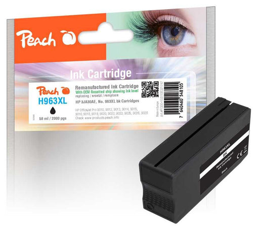 EAN 7640460548105 - Peach PI300-1027 cartucho de tinta 1 pieza(s) Compatible Alto rendimiento (XL) Negro imagen 1