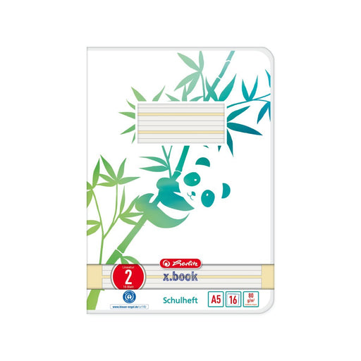 EAN 4008110296104 - Herlitz GREENline cuaderno y block A5 16 hojas Verde, Blanco imagen 1