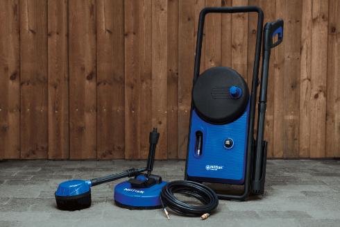 EAN 5715492233731 - Nilfisk CORE 150-10 Limpiadora de alta presión o Hidrolimpiadora Compacto 468 l/h 2000 W Negro, Azul imagen 6