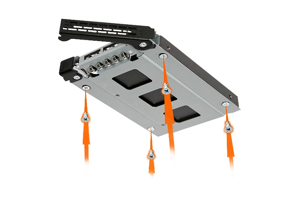 EAN 4711132869002 - Icy Dock MB992TRAY-B panel bahía disco duro Negro, Plata imagen 4