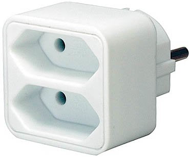 EAN 4007123115785 - Brennenstuhl 1508030 adaptador de enchufe eléctrico Blanco imagen 1