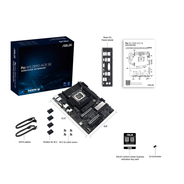 EAN 0197105828896 - ASUS PRO WS Z890-ACE SE Intel Z890 LGA 1851 (Socket V1) ATX imagen 3
