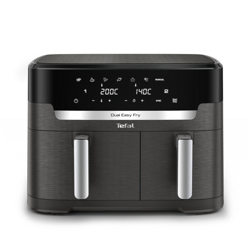 EAN 3045380026674 - Tefal Easy Fry Dual XXL EY942HE0 freidora Doble 11 L Independiente 2020 W Freidora de aire caliente Gris imagen 2