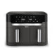 EAN 3045380026674 - Tefal Easy Fry Dual XXL EY942HE0 freidora Doble 11 L Independiente 2020 W Freidora de aire caliente Gris imagen 2
