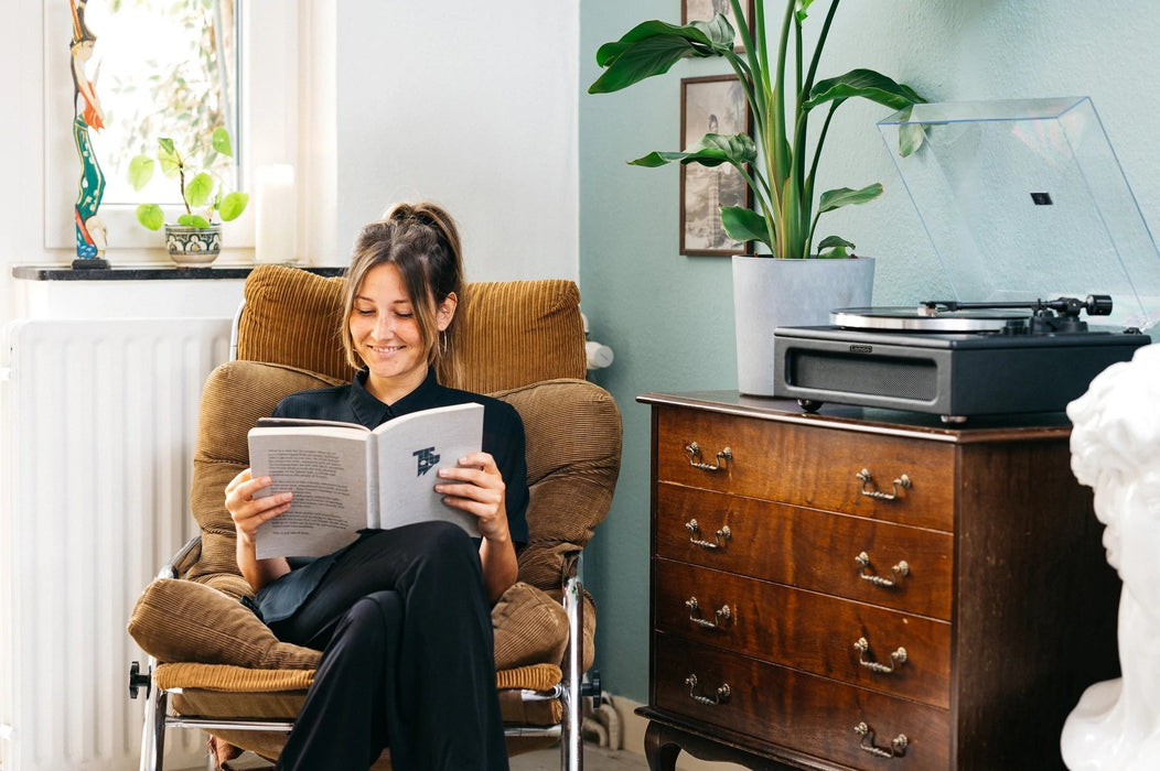 EAN 8711902069621 - Lenco LS-430BK tocadisco Tocadiscos de tracción por correa Negro imagen 15