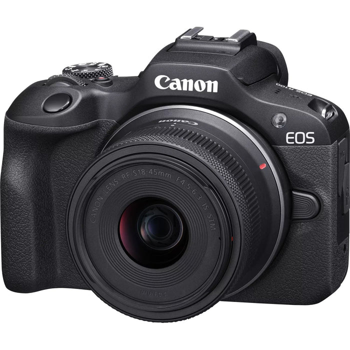 EAN 4549292214635 - Canon EOS R100 + RF-S 18-45mm F4.5-6.3 IS STM + RF-S 55-200mm F5-7.1 IS STM Kit MILC 24,1 MP CMOS 6000 x  imagen 4
