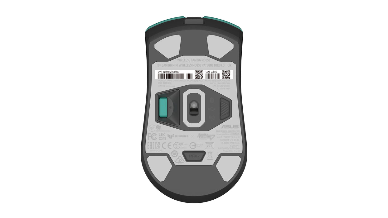 EAN 4711387881354 - ASUS TUF Gaming Mini Wireless Mouse Hatsune Miku Edition ratón Juego mano derecha RF Wireless + Bluetooth imagen 4
