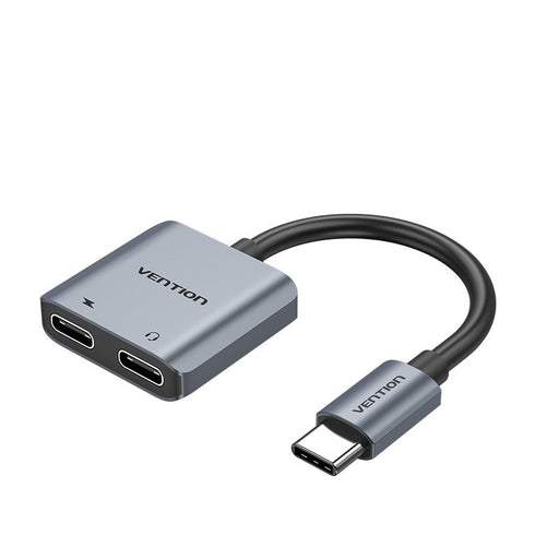 EAN 6922794751651 - Vention BGZHA cambiador de género para cable USB-C 2x USB-C Gris imagen 1