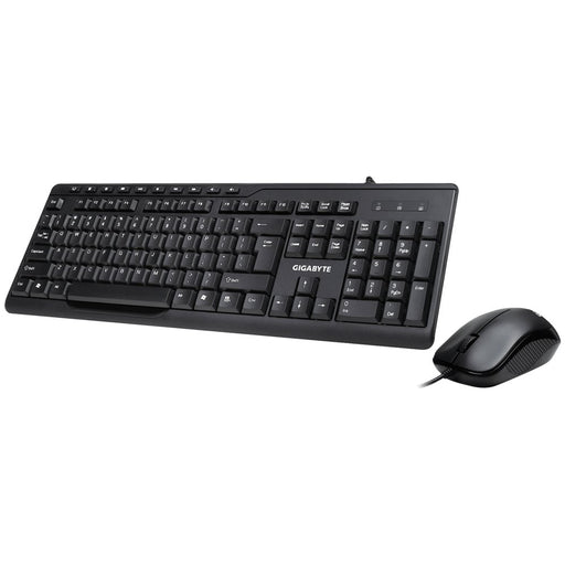 EAN 4719331551193 - GIGABYTE KM6300 teclado Ratón incluido Hogar USB QWERTY Español Negro imagen 1