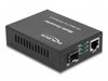 EAN 4043619868612 - DeLOCK 86861 convertidor de medio 10000 Mbit/s Negro imagen 1