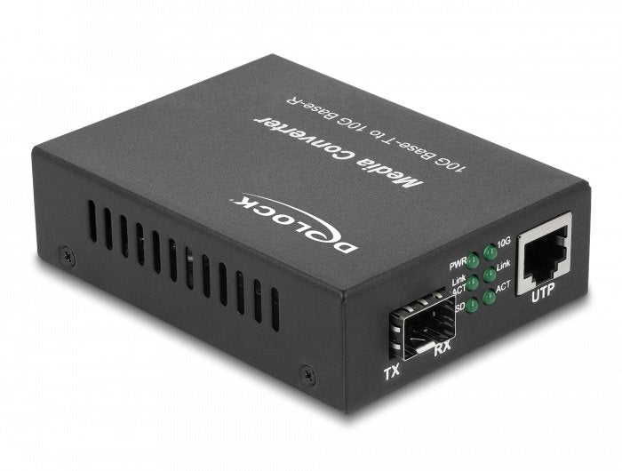 EAN 4043619868612 - DeLOCK 86861 convertidor de medio 10000 Mbit/s Negro imagen 1