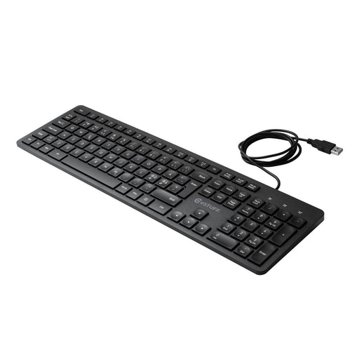EAN 5704174593553 - eSTUFF GLB211102 teclado Oficina USB QWERTY Nórdico Negro imagen 1
