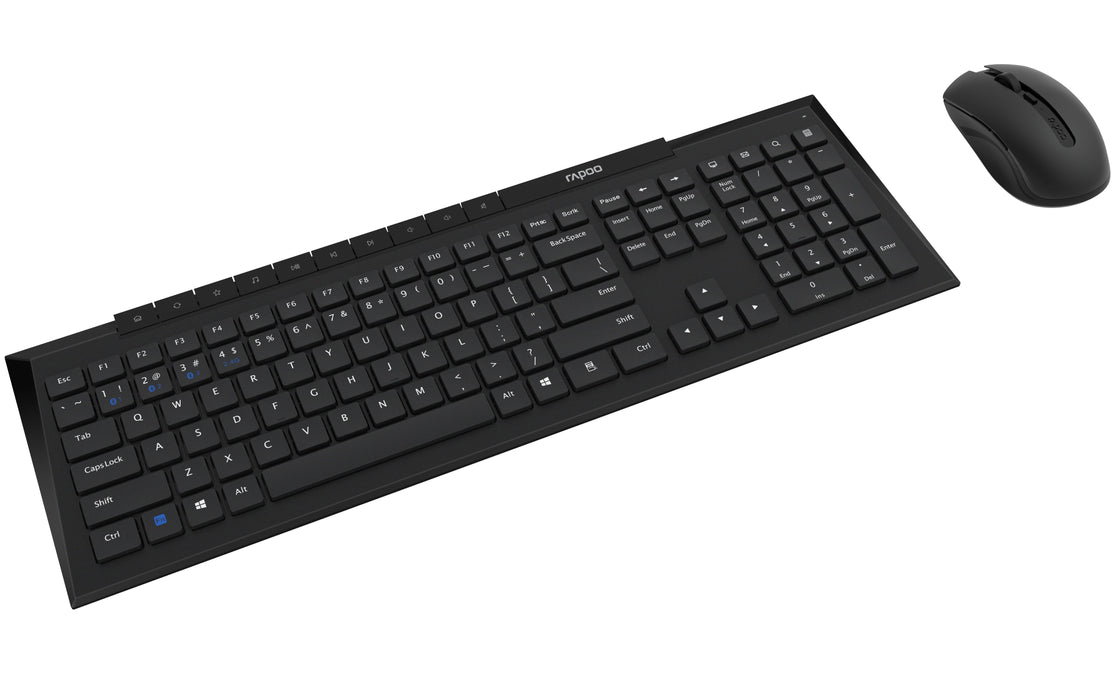EAN 6940056142030 - Rapoo 8210M teclado Ratón incluido Universal Bluetooth QWERTY Negro imagen 5