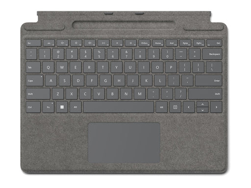 EAN 0889842781113 - Microsoft Surface Pro Signature Keyboard QWERTY Español Microsoft Cover port Platino imagen 1