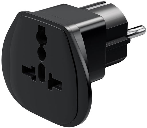 EAN 4040849940286 - Goobay 94028 adaptador de enchufe eléctrico Tipo F Tipo G (RU) Negro imagen 1