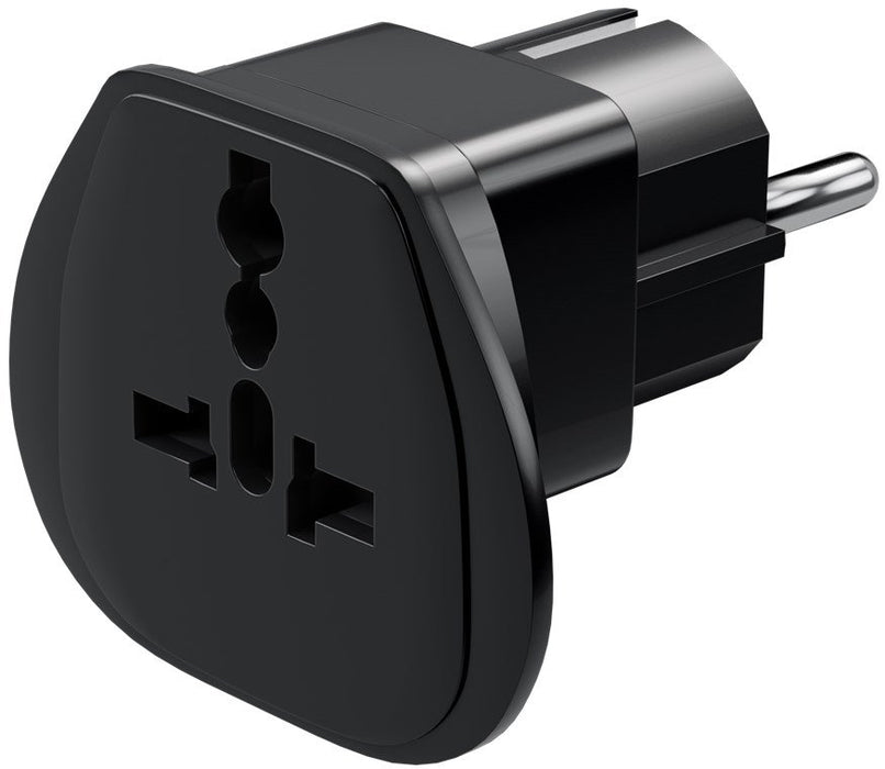 EAN 4040849940286 - Goobay 94028 adaptador de enchufe eléctrico Tipo F Tipo G (RU) Negro imagen 1