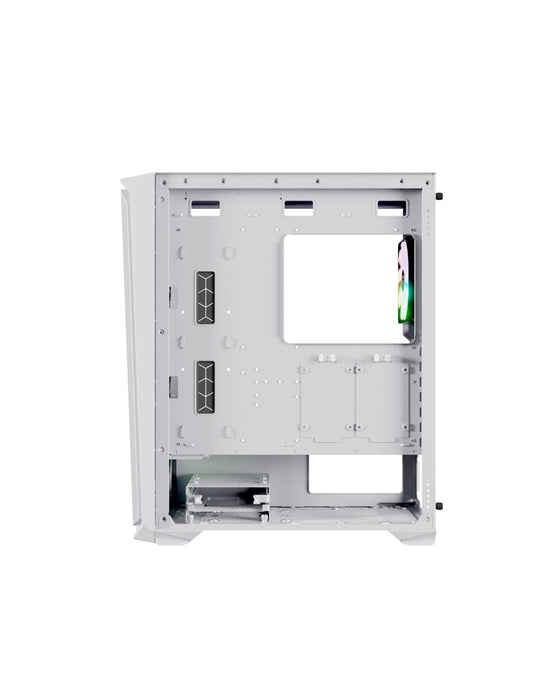 EAN 8435443721854 - Nfortec NF-CS-KRATERX-W carcasa de ordenador Midi Tower Blanco imagen 4