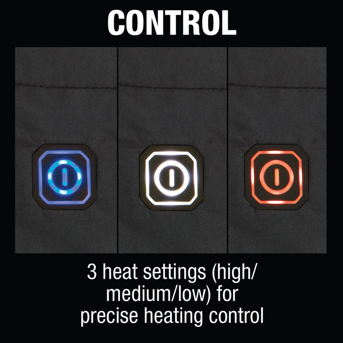 EAN 0088381888219 - Makita DCB200A manta eléctrica y almohadilla Negro Poliéster imagen 10