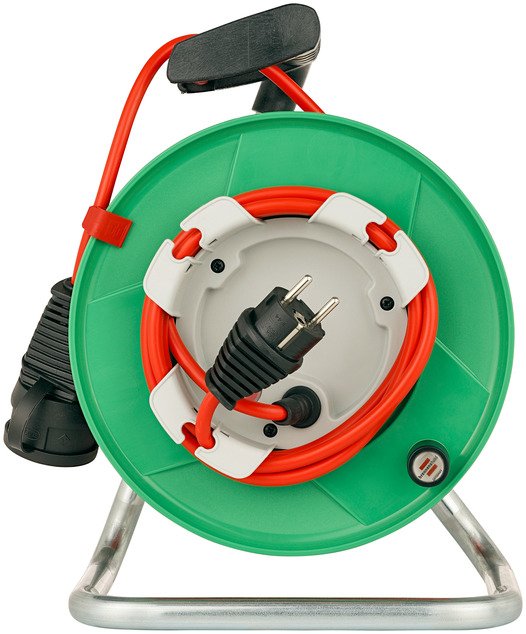 EAN 4007123667550 - Brennenstuhl 1098550001 base múltiple 23 m 1 salidas AC Exterior Verde, Naranja imagen 2