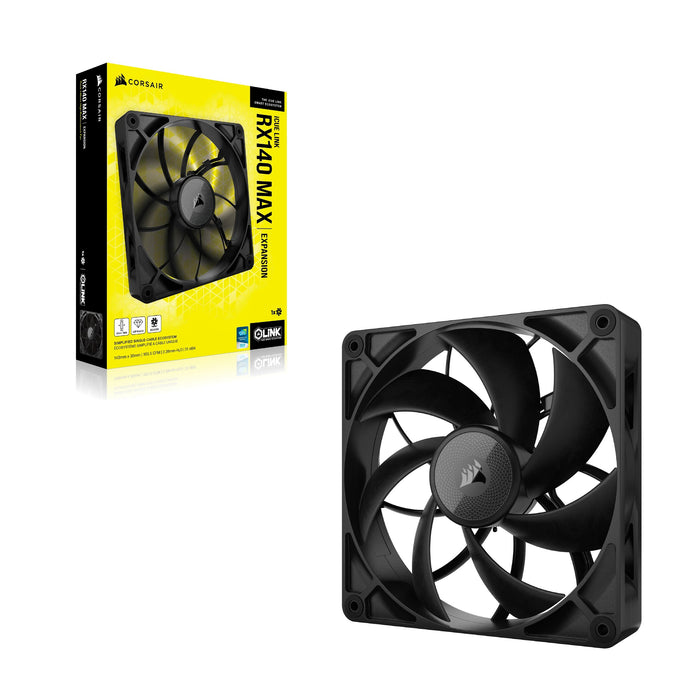 EAN 840006683063 - Corsair iCUE LINK RX140 MAX Carcasa del ordenador Ventilador 14 cm Negro 1 pieza(s) imagen 3