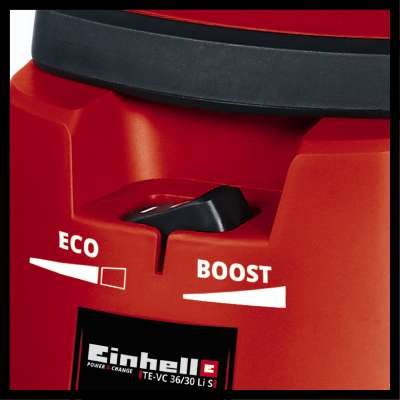 EAN 4006825635874 - Einhell TE-VC 36/30 Li S-Solo 30 L Aspiradora de tambor Seca y húmeda Bolsa para el polvo imagen 3