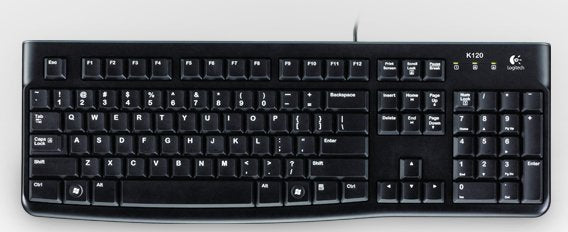EAN 5099206021525 - Logitech Keyboard K120 for Business teclado Oficina USB QWERTZ Suizo Negro imagen 2