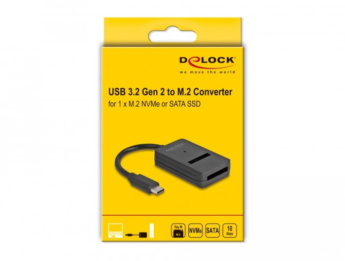 EAN 4043619641987 - DeLOCK 64198 base para portátil y replicador de puertos USB Tipo C Negro imagen 4