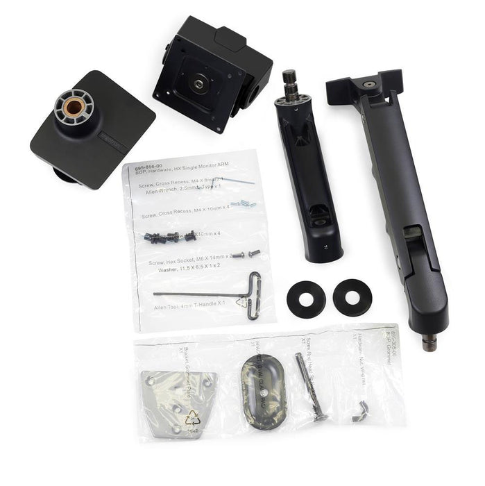 EAN 698833091939 - Ergotron HX Series HX ARM WITH VERY HEAVY DUTY PIVOT DESK 144,8 cm (57") Escritorio Negro imagen 13