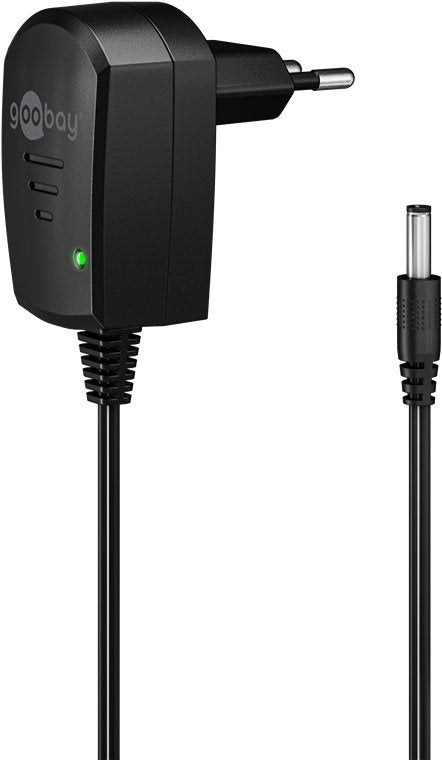 EAN 4040849649820 - Goobay 64982 adaptador e inversor de corriente Interior Negro imagen 2