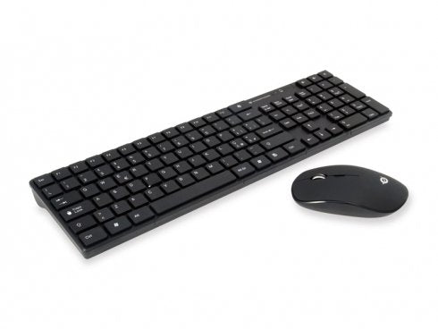 EAN 4015867208649 - Conceptronic Orazio teclado Ratón incluido Hogar RF inalámbrico QWERTY Italiano Negro imagen 1