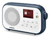 EAN 4711317995328 - Sangean DPR-42 BT radio Portátil Analógico y digital Azul, Blanco imagen 2