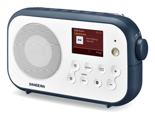 EAN 4711317995328 - Sangean DPR-42 BT radio Portátil Analógico y digital Azul, Blanco imagen 2