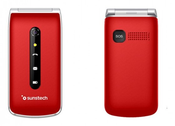 EAN 8429015019586 - Sunstech CELT18 6,1 cm (2.4") 101 g Rojo Teléfono para personas mayores imagen 1