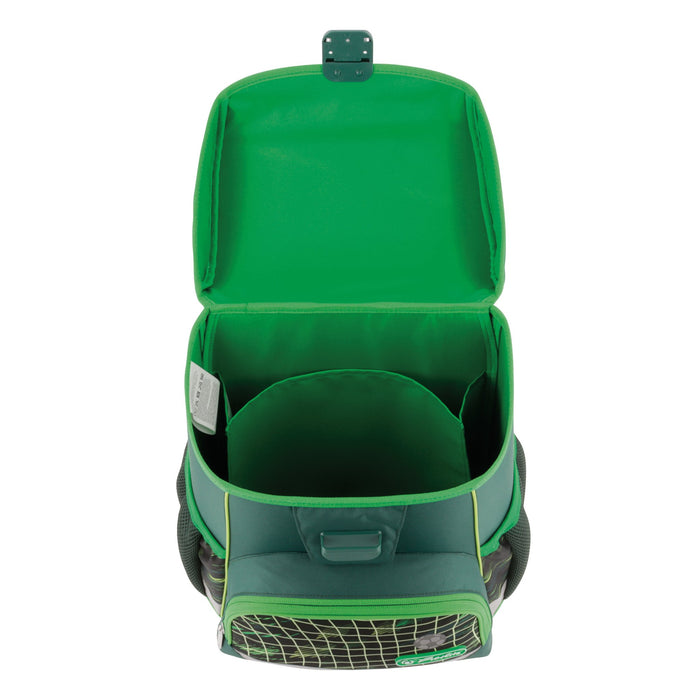 EAN 4008110371115 - Herlitz Loop Plus Game Changer juego de mochila escolar Niño Poliéster Negro, Verde imagen 4