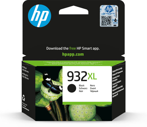 EAN 0886111615322 - HP 932XL High Yield Black Original Ink Cartridge cartucho de tinta 1 pieza(s) Alto rendimiento (XL) imagen 1