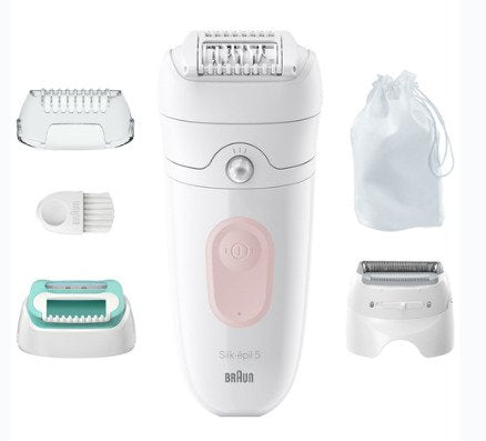 EAN 7500435225038 - Braun Silk-épil 5 5-050 28 pinzas Rosa, Blanco imagen 4