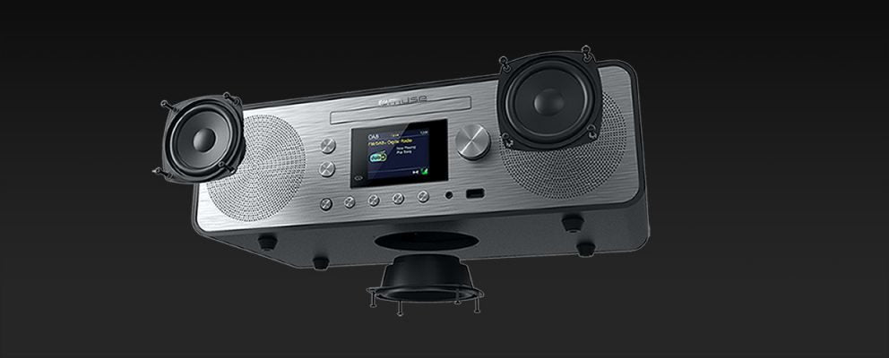 EAN 3700460207229 - Muse M-885 DBT 80 W DAB, FM Negro Reproducción MP3 imagen 4