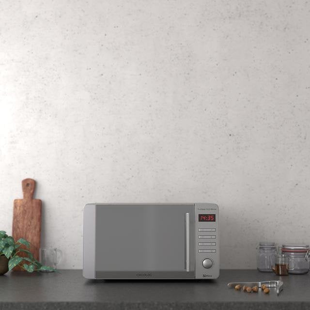 EAN 8435484015325 - Cecotec 01532 microondas Plata Solo microondas Encimera 20 L 700 W imagen 4