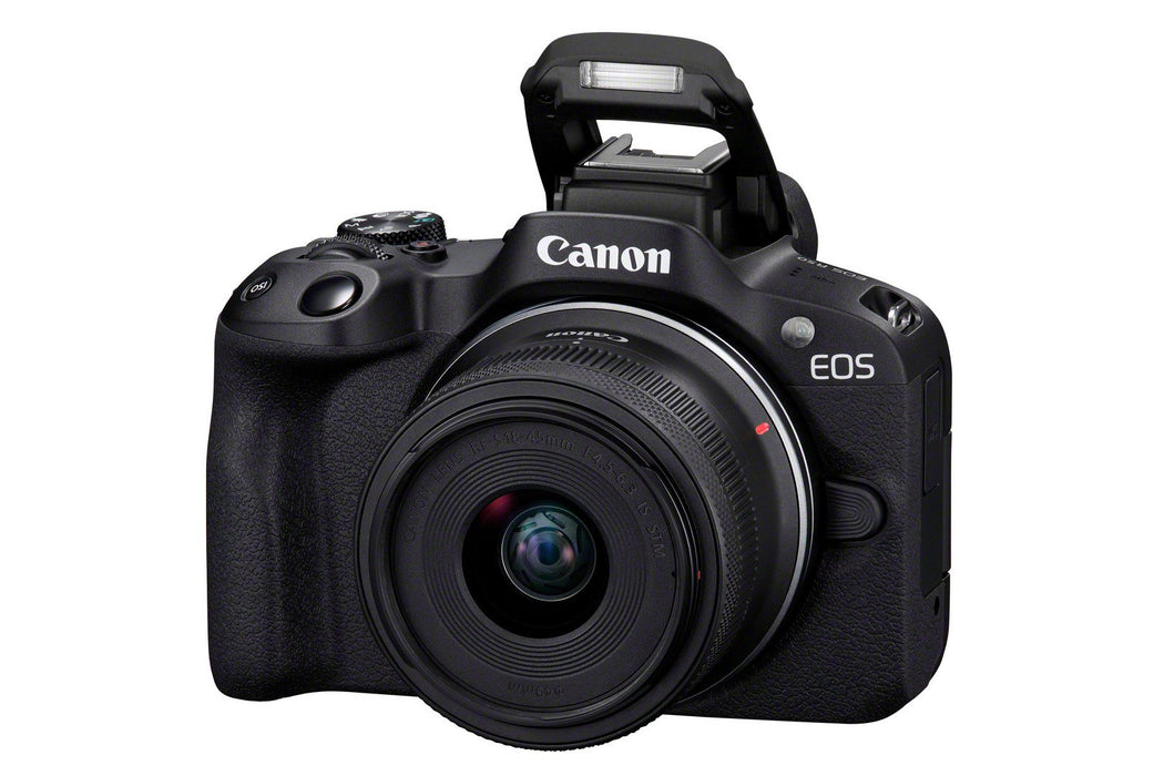 EAN 4549292205046 - Canon EOS R50, Black + RF-S 18-45mm F4.5-6.3 IS STM Kit MILC 24,2 MP CMOS 6000 x 4000 Pixeles Negro imagen 4