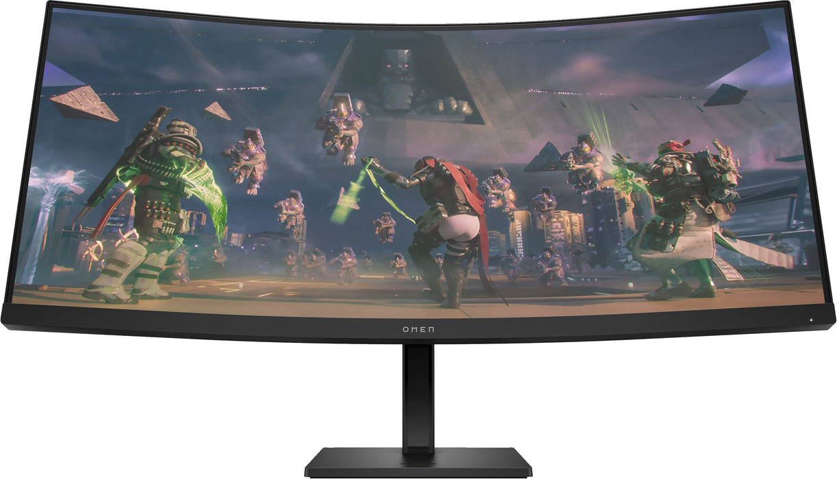 EAN 0197029618894 - OMEN by HP 34 inch WQHD 165Hz Curved Gaming Monitor - OMEN 34c pantalla para PC 86,4 cm (34") 3440 x 1440 imagen 1