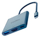 EAN 8436624420269 - CoolBox miniDOCK C31 Alámbrico USB 3.2 Gen 1 (3.1 Gen 1) Type-C Gris imagen 1