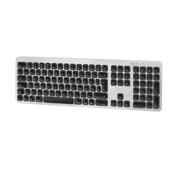 EAN 4052792065749 - LogiLink ID0206 teclado Oficina Bluetooth QWERTZ Alemán Gris imagen 1