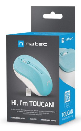 EAN 5901969426212 - NATEC NMY-1651 ratón Oficina Ambidextro Bluetooth 1600 DPI imagen 6