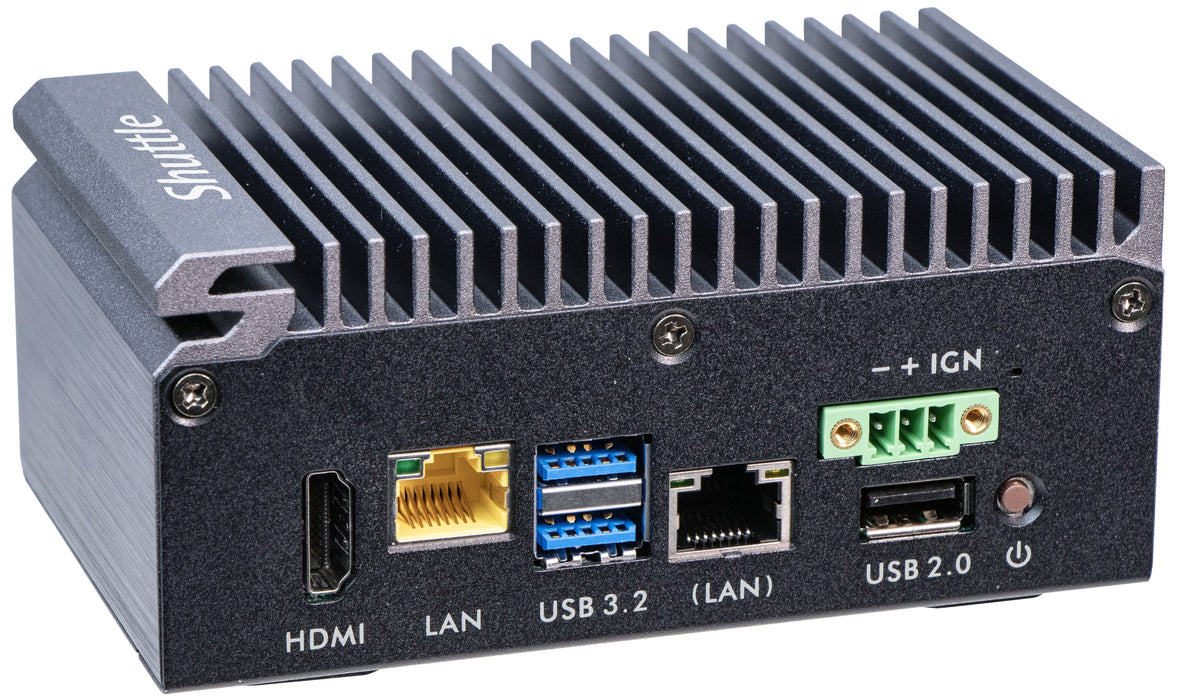 EAN 0887993007229 - Shuttle Edge PC SPCEL03 0,46 l tamaño PC Negro x6413E Intel® SoC BGA 1493 1,5 GHz imagen 5