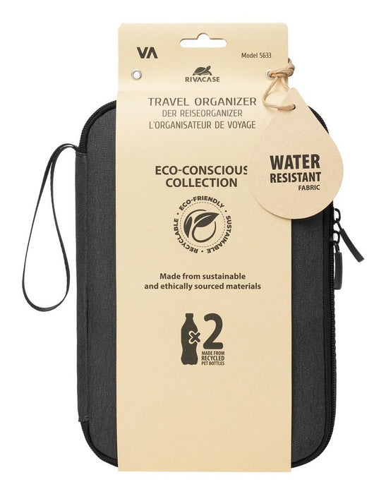 EAN 4260709014272 - Rivacase Suzuka organizador personal Poliéster, Tereftalato de polietileno reciclado (rPET) Gris imagen 10