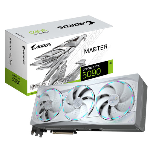 EAN 4719331355906 - GIGABYTE AORUS GeForce RTX 5090 MASTER ICE 32G imagen 1