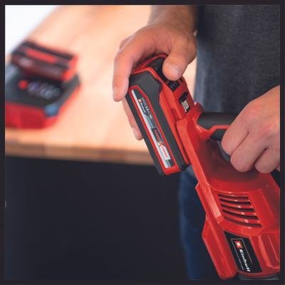 EAN 4006825659061 - Einhell TE-SV 18 Li-Solo Aspiradora escoba 2 en 1 Batería Secar Sin bolsa Negro, Rojo imagen 4