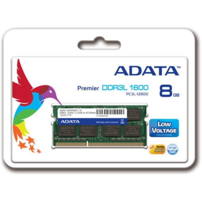 EAN 4713435795538 - ADATA Premier módulo de memoria 8 GB 1 x 8 GB DDR3L imagen 1